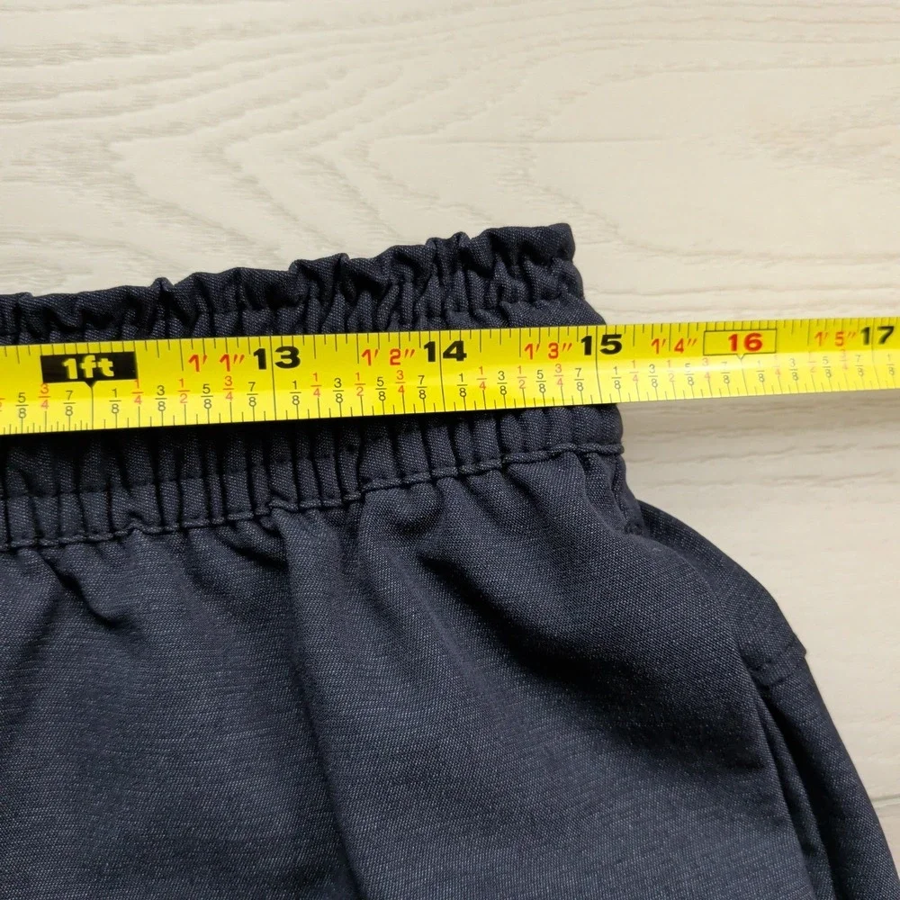 Travis Mathew‎ Jogger Pants Mens Small Black Elastic Waist Zip Pockets Golf